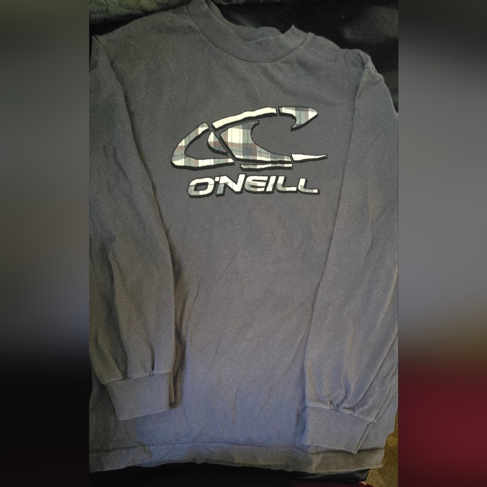 O'Neill Gray Long Sleeve Tee for Everyday Comfort SzS - Picture 2 of 4